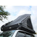 eezi-awn-blade-hard-shell-roof-top-tent-open-front-view-on-vehicle-with-mesh-window