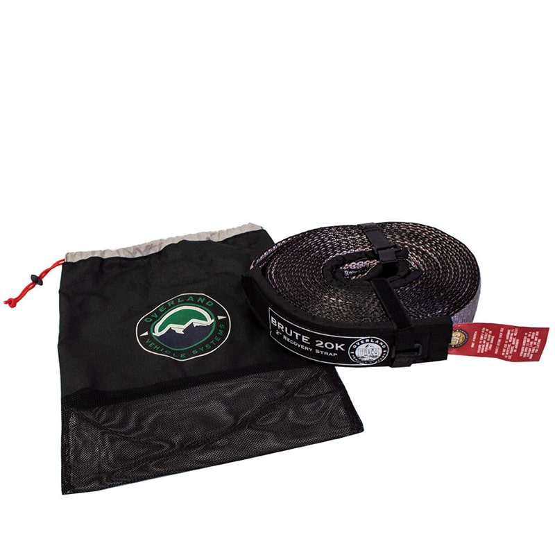overland-vehicle-systems-ultimate-trail-ready-recovery-package-combo-kit-20-k-tow-strap-with-storage-bag