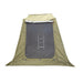 23zero-armadillo-a2-right-side-only-hard-shell-roof-top-tent-annex-front-view-with-mesh-cover-closed-on-white-background