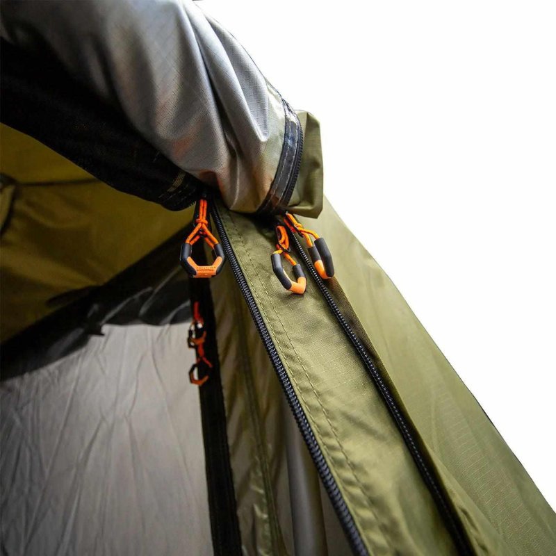 23zero-armadillo-a3-left-side-only-hard-shell-roof-top-tent-annex-close-up-view-with-zippers-on-white-background