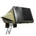 23zero-armadillo-a3-left-side-only-hard-shell-roof-top-tent-open-rear-corner-view-with-ladder-on-white-background