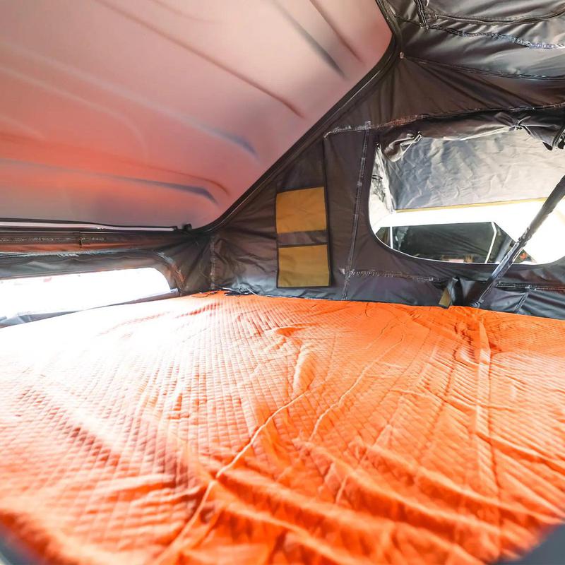 23zero-armadillo-x3-hard-shell-roof-top-tent-open-interior-view-with-mattress-on-white-background