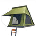 23zero-kabari-2-0-hard-shell-roof-top-tent-open-front-corner-view-with-ladder-on-white-background