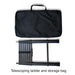 23zero-kabari-3.0-sleek-wedge-hard-shell-roof-top-tent-close-up-view-telescopic-ladder-with-storage-bag-on-white-background