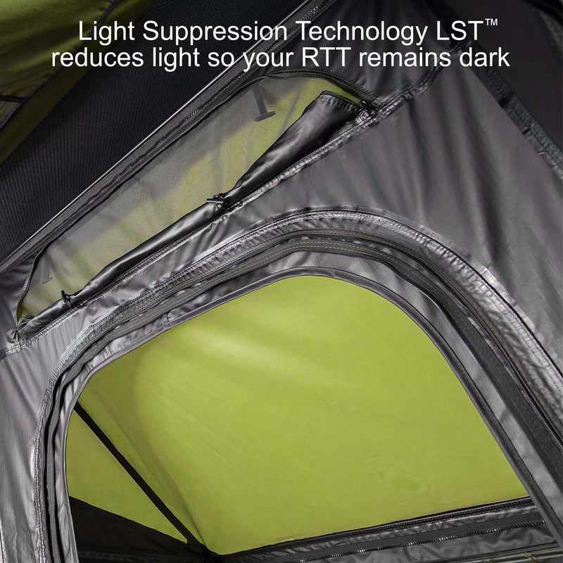 23zero-kabari-3.0-sleek-wedge-hard-shell-roof-top-tent-open-interior-view-with-light-suppression-technology-on-white-background