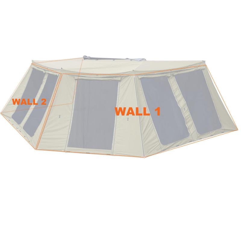 23zero-peregrine-270-deluxe-awning-walls-open-side-view-partisions-on-white-background