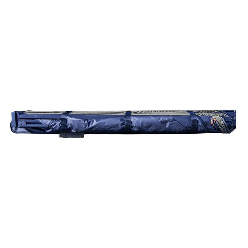 23zero-peregrine-pro-6-arm-freestanding-270-awning-closed-side-view-rolledup-on-white-background