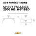 Leitner Active Cargo System - Forged "No Drill" - Chevrolet-Chevrolet-2500HD | 2007-2024 | 6-6" Bed | 00-6.6NS-1592-