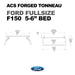 Leitner ACS Forged Tonneau - Rails Only - Ford-FORD-RAPTOR | 2010-2024 | 5-6" Bed | 00-56TR-1382-