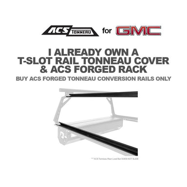 Leitner ACS Forged Tonneau - Rails Only - GMC-