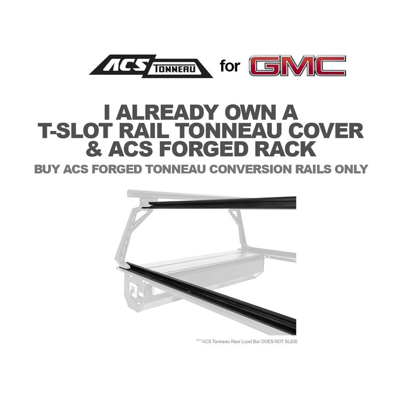 Leitner ACS Forged Tonneau - Rails Only - GMC-