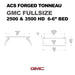 Leitner ACS Forged Tonneau - Rack Only - GMC-GMC-2500 & 3500 HD + CLASSIC | 2007-2014 | 6-6" / 6-7" Bed(s) | 00-66-FTA-1379-