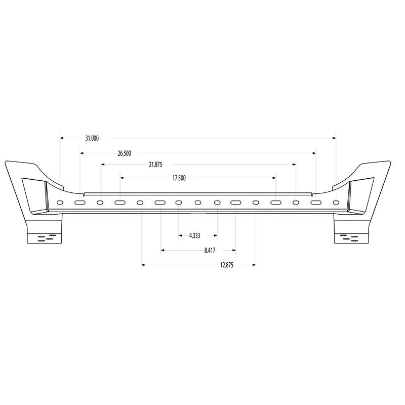 Leitner Ineos Grenadier Front Bumper Light Bar-