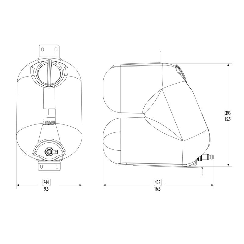 Leitner HydroPOD ACS Rack Shower Kit-