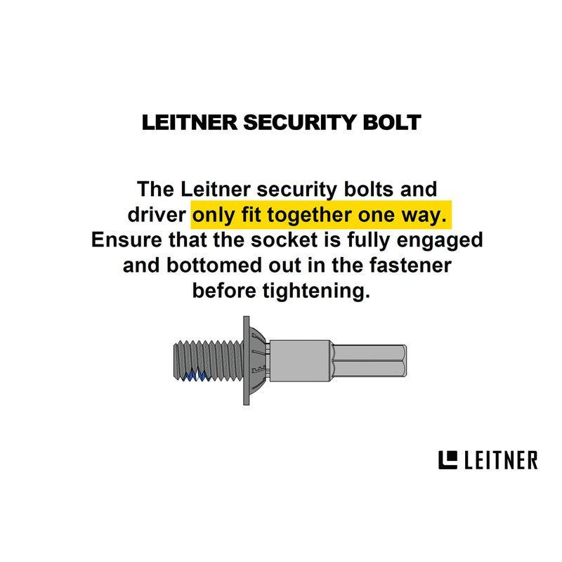 Leitner Security Driver And Bolt Kit-