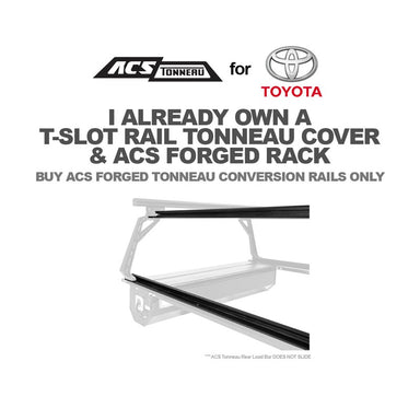 Leitner ACS Forged Tonneau - Rails Only - Toyota-