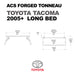 Leitner ACS Forged Tonneau - Rails Only - Toyota-Toyota-Tacoma Reg., Access & Double Cab | 2005-2015 | Long Bed | 00-60TR-1383-