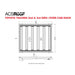 Leitner ACS Roof | Over Cab Platform Rack for Toyota-TOYOTA TACOMA GEN 2&3 (2005-2023) | Over Cab Rack | 00-T2-3DCA-1617-