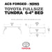 Leitner Active Cargo System - Forged "No Drill" - Toyota-Toyota-Tundra | 2000-2006 | 6-4" Bed | 00-6.4NSA-1595-