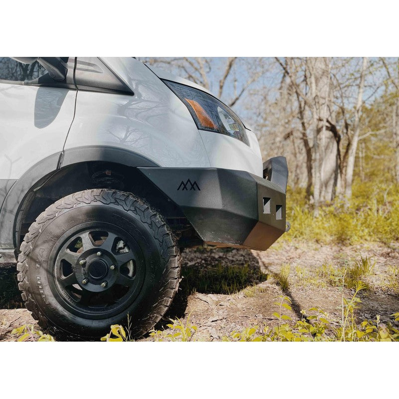 Backwoods Adventure Mods-Backwoods Ford Transit (2015-2019) Front Bumper [Bull Bar]-