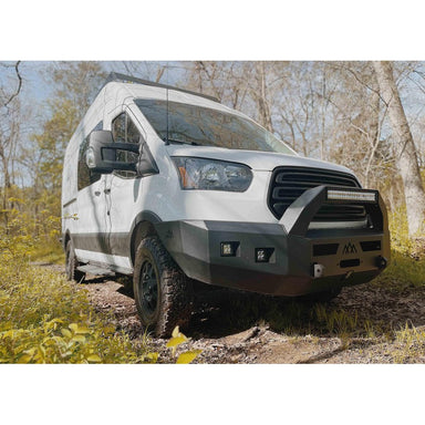 Backwoods Adventure Mods-Backwoods Ford Transit (2015-2019) Front Bumper [Bull Bar]-