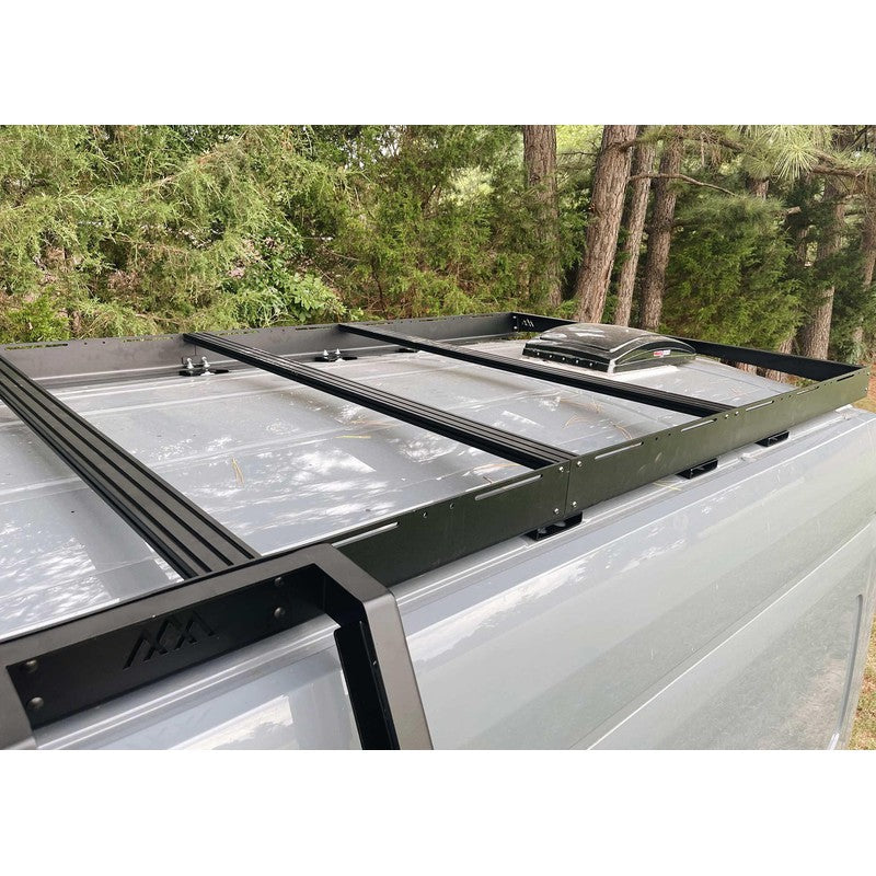 Backwoods Adventure Mods-Backwoods Ford Transit (2015+) DRIFTR Roof Rack-