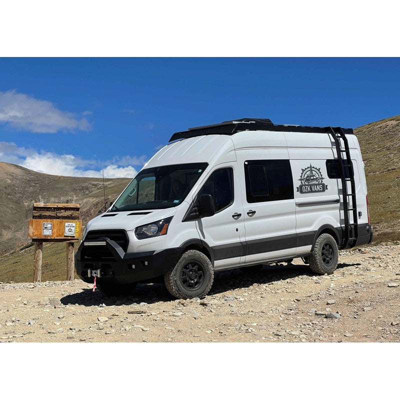 Backwoods Adventure Mods-Backwoods Ford Transit (2015+) DRIFTR Roof Rack-