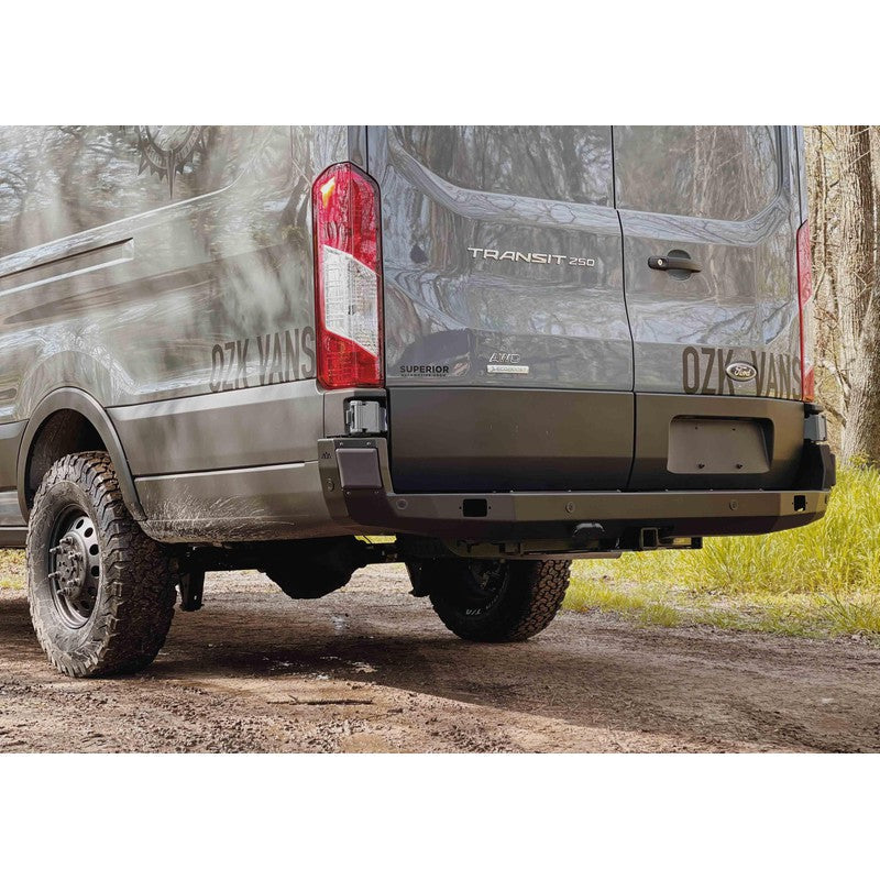 Backwoods Adventure Mods-Backwoods Ford Transit (2015+) Rear Bumper-