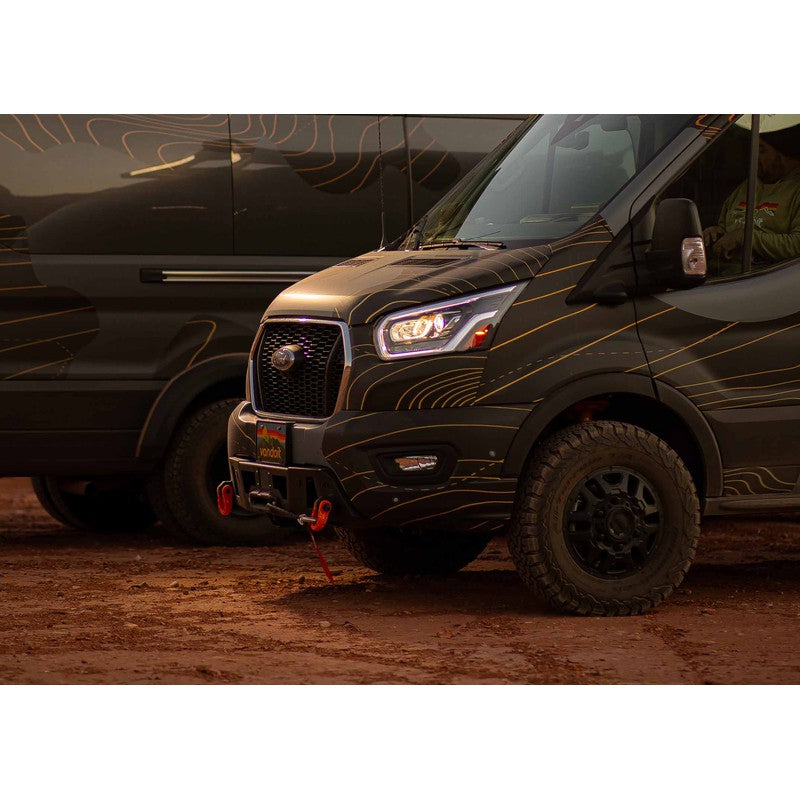 Backwoods Adventure Mods-Backwoods Ford Transit (2020+) Scout Front Bumper-