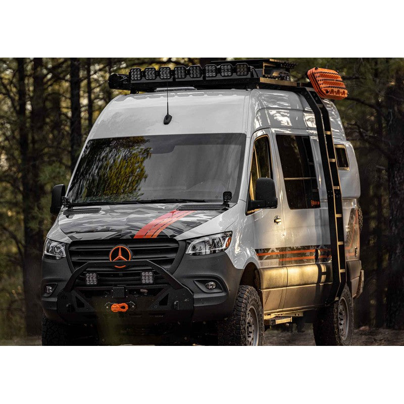 Backwoods Adventure Mods-Backwoods Mercedes Sprinter (2014+) Storyteller Van Ladder-