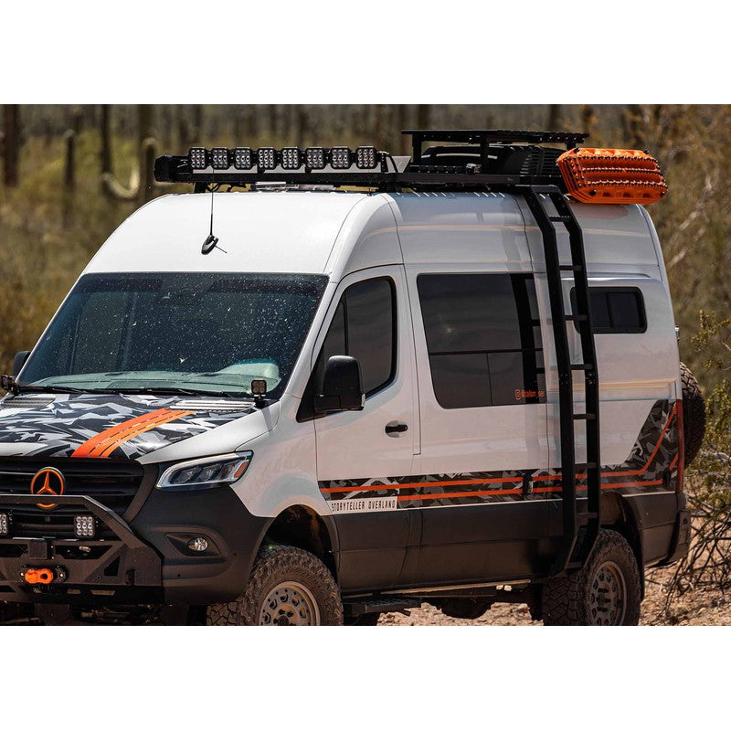 Backwoods Adventure Mods-Backwoods Mercedes Sprinter (2014+) Storyteller Van Ladder-