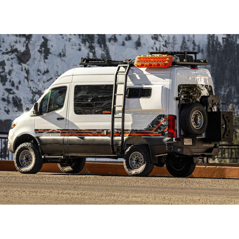 Backwoods Adventure Mods-Backwoods Mercedes Sprinter (2014+) Storyteller Van Ladder-