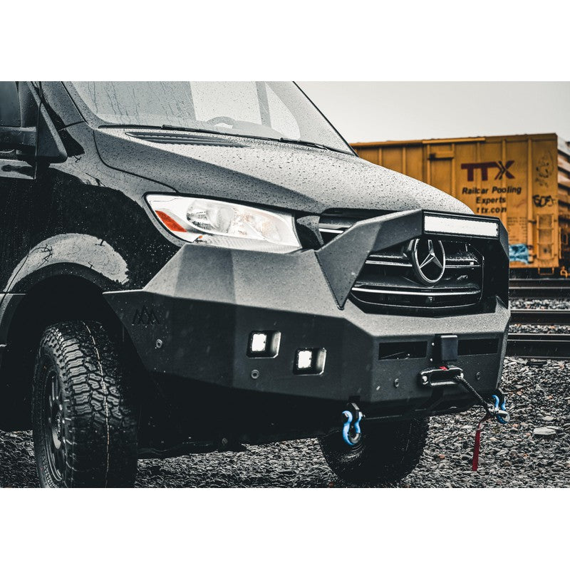 Backwoods Adventure Mods-Backwoods Mercedes Sprinter (2019+) Front Bumper [Bull Bar]-