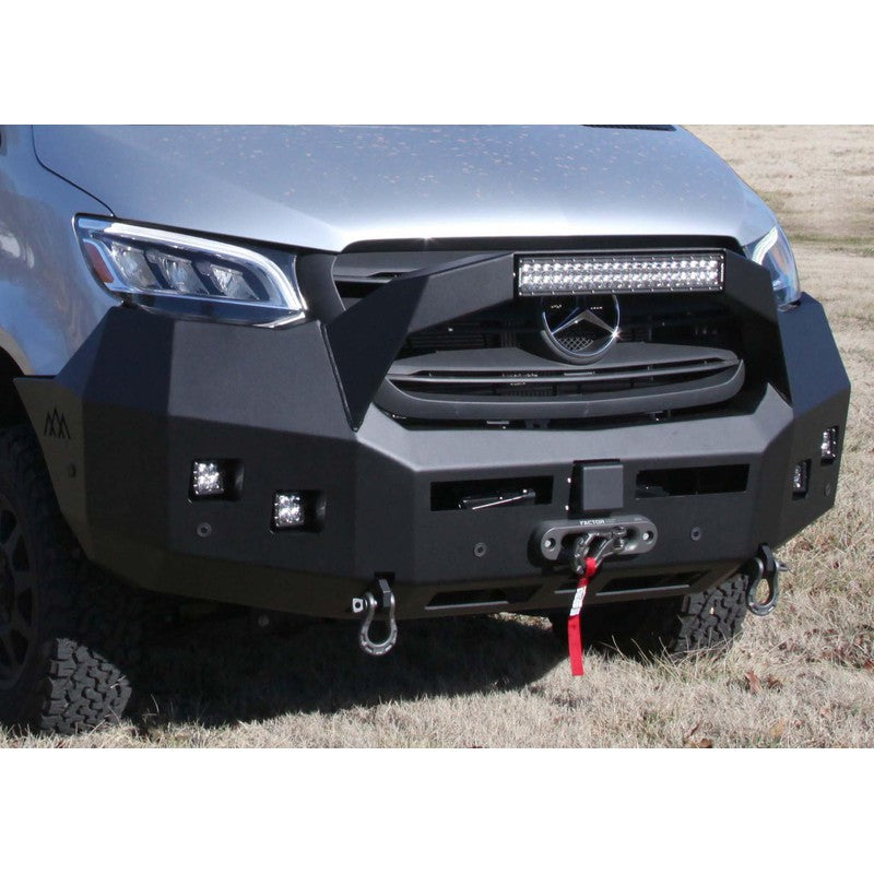 Backwoods Adventure Mods-Backwoods Mercedes Sprinter (2019+) Front Bumper [Bull Bar]-