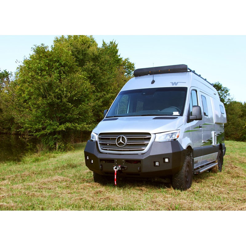 Backwoods Adventure Mods-Backwoods Mercedes Sprinter (2019+) Front Bumper [No Bull Bar]-