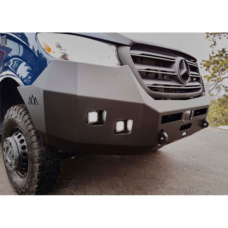 Backwoods Adventure Mods-Backwoods Mercedes Sprinter (2019+) Front Bumper [No Bull Bar]-