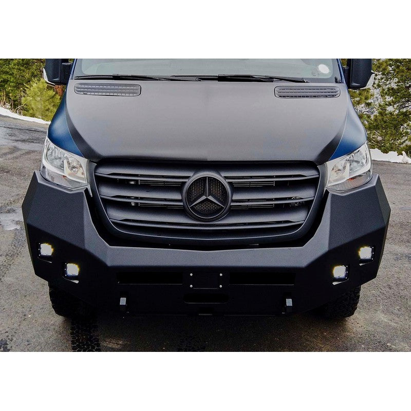 Backwoods Adventure Mods-Backwoods Mercedes Sprinter (2019+) Front Bumper [No Bull Bar]-