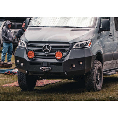 Backwoods Adventure Mods-Backwoods Mercedes Sprinter (2019+) Front Bumper [No Bull Bar]-