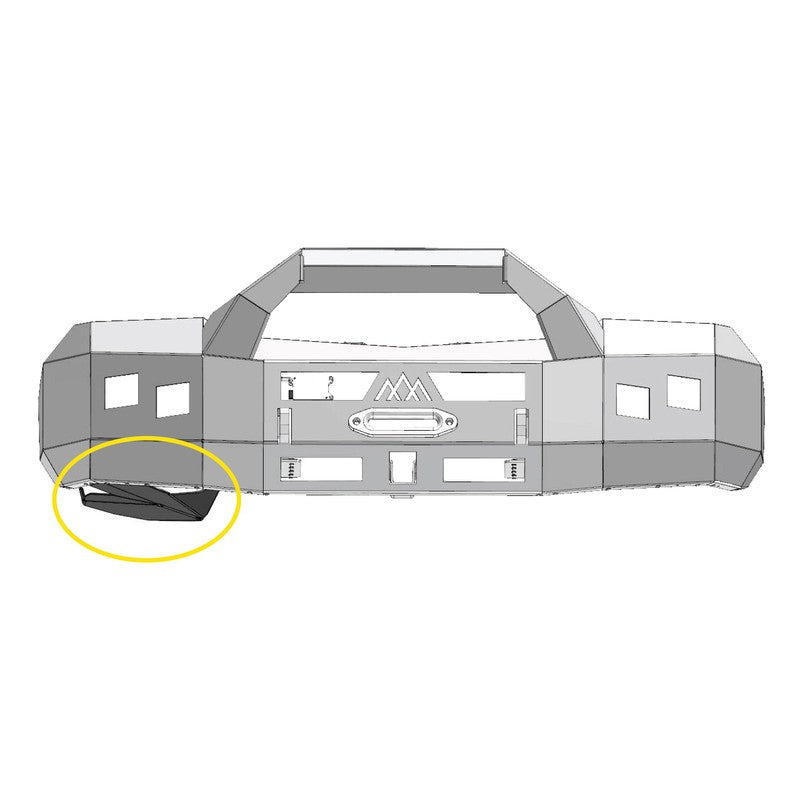 Backwoods Adventure Mods-Backwoods Mercedes Sprinter DEF Tank Skid Plate-