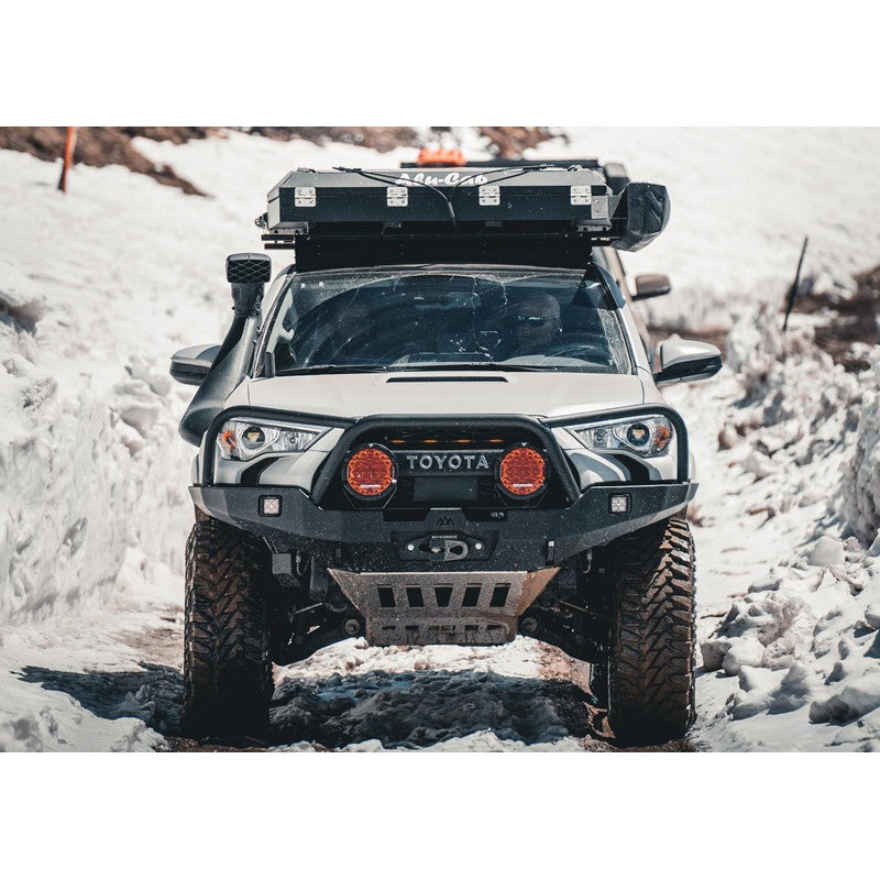 Backwoods Adventure Mods-Backwoods Toyota 4Runner 5th Gen (2014-2022) Hi-Lite Overland Front Bumper [Bull Bar]-