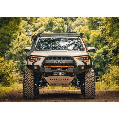 Backwoods Adventure Mods-Backwoods Toyota 4Runner 5th Gen (2014-2022) Hi-Lite Overland Front Bumper [Bull Bar]-