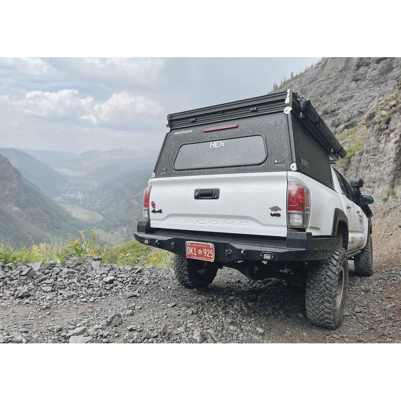 Backwoods Adventure Mods-Backwoods Toyota Tacoma 3rd Gen (2016-2023) Hi-Lite High Clearance Rear Bumper-