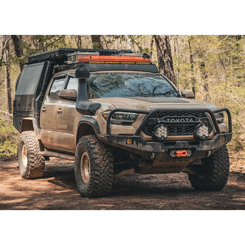 Backwoods Adventure Mods-Backwoods Toyota Tacoma 3rd Gen (2016+) Hi-Lite Overland Front Bumper [Bull Bar]-