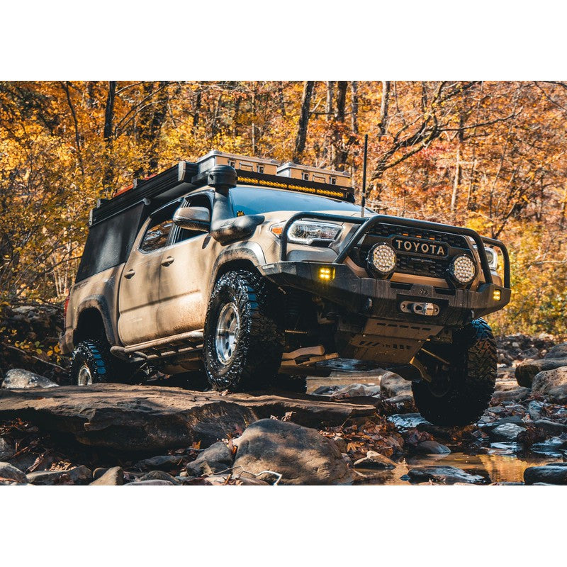 Backwoods Adventure Mods-Backwoods Toyota Tacoma 3rd Gen (2016+) Hi-Lite Overland Front Bumper [Bull Bar]-