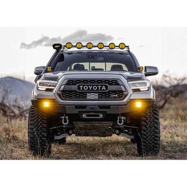 Backwoods Adventure Mods-Backwoods Toyota Tacoma 3rd Gen (2016+) Hi-Lite Overland Front Bumper [No Bull Bar]-