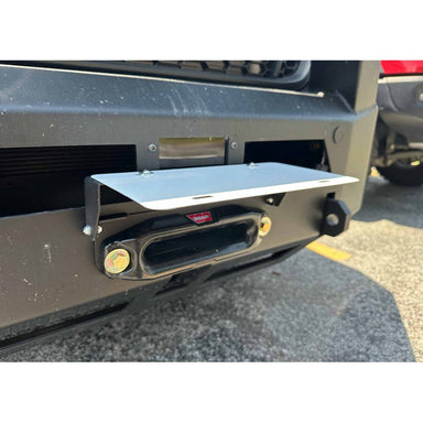 Backwoods Flip Up Front License Plate Holder - Hawse Fairlead-1