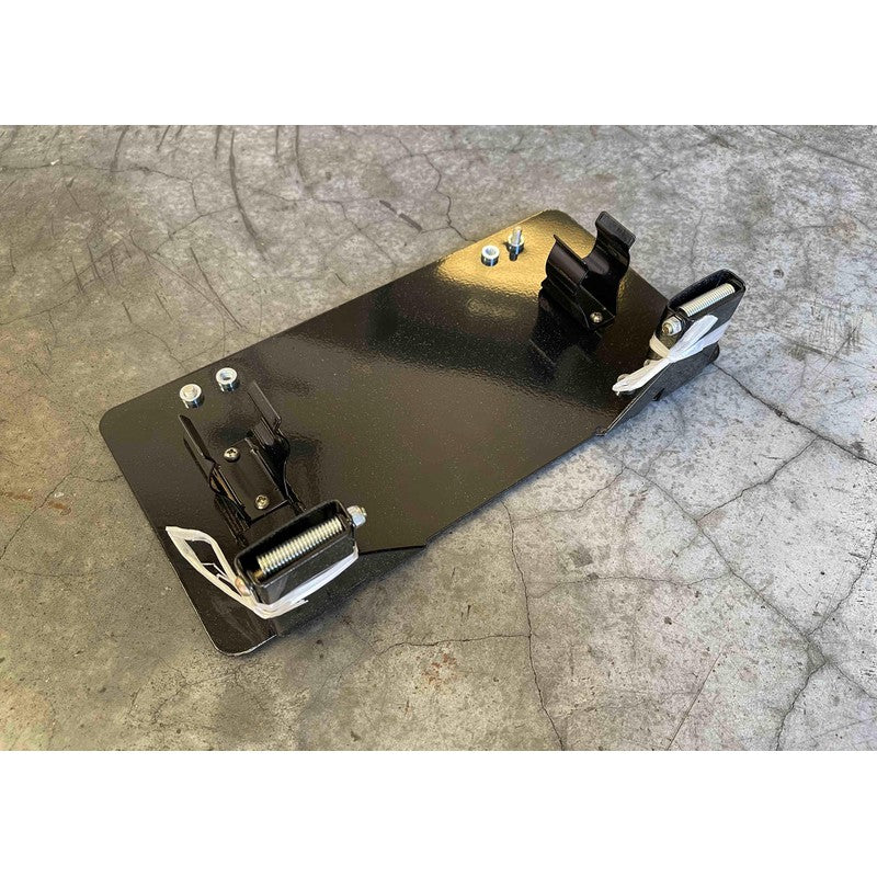 Backwoods Flip Up License Plate Holder - Roller Fairlead-3