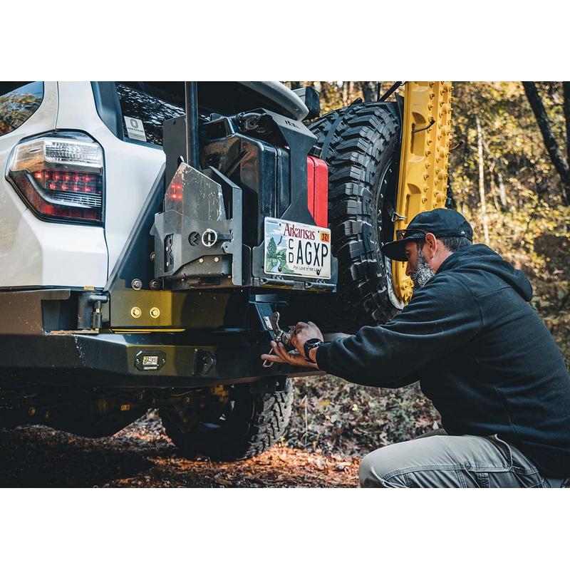 Backwoods Jerry's Can Holder - Dual Universal Jerry Can Carrier-13