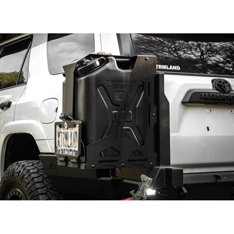 Backwoods Jerry's Can Holder - Dual Universal Jerry Can Carrier-16