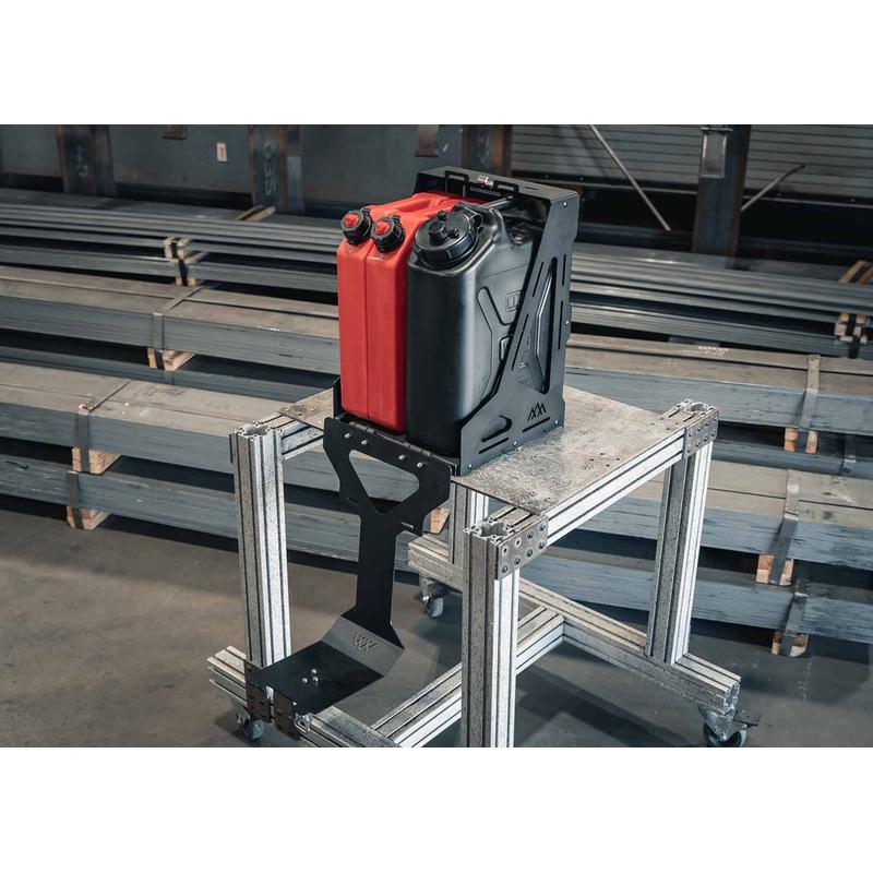Backwoods Jerry's Can Holder - Dual Universal Jerry Can Carrier-2